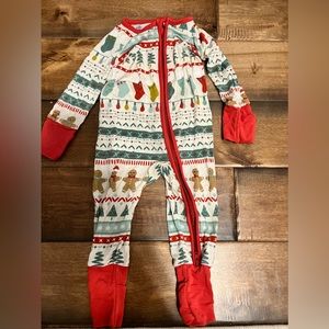 Little Sleepies signature holiday zippies pjs